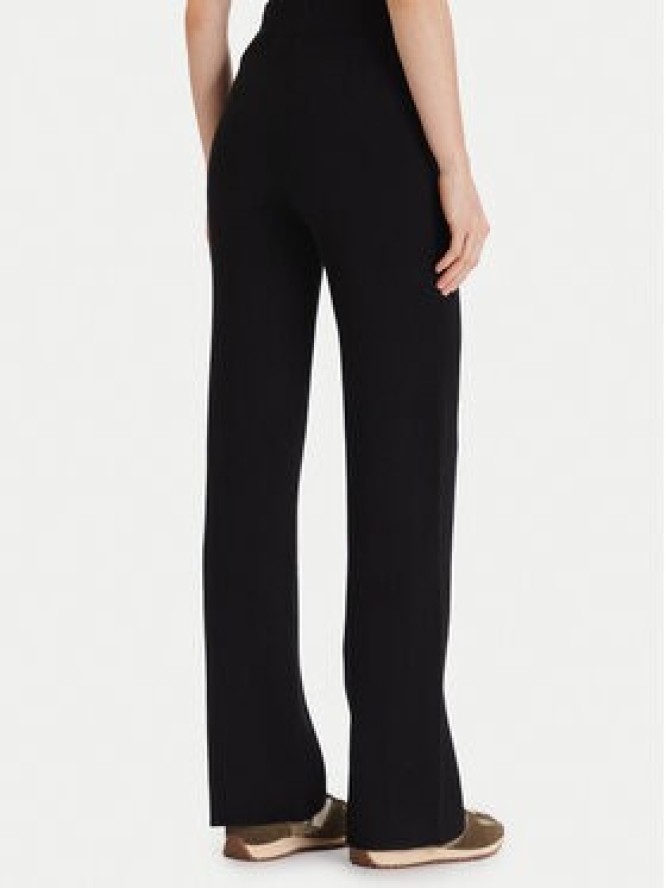 Vero Moda Spodnie dzianinowe Gold Art 10332174 Czarny Loose Fit