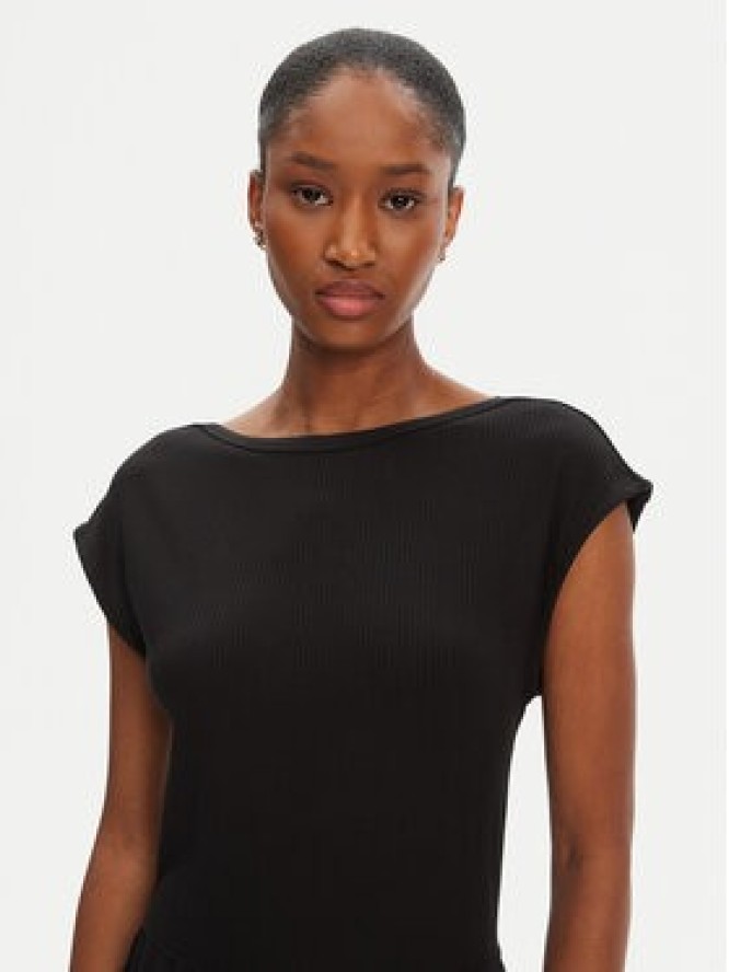 Tommy Hilfiger Sukienka codzienna WW0WW44491 Czarny Regular Fit