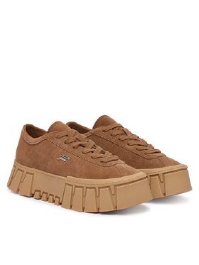 Tommy Jeans Sneakersy Platform Sneaker EN0EN03132 Brązowy