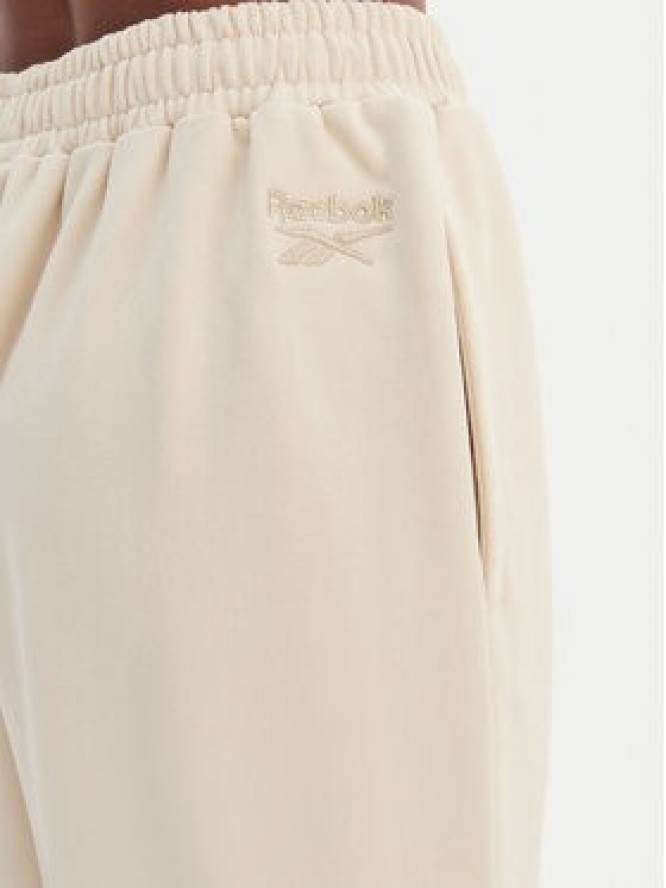 Reebok Spodnie dresowe Reebok x Ewa Chodakowska Hanna RK25624CCW Beżowy Wide Leg