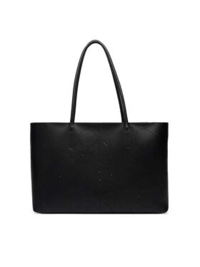 Calvin Klein Torebka Emblem Aop Perfor Lthr Tote LV04F3359G Czarny