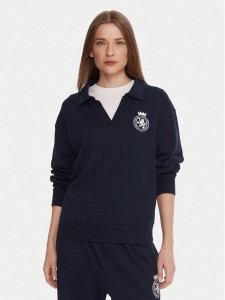 Tommy Hilfiger Bluza UW0UW06078 Granatowy Regular Fit