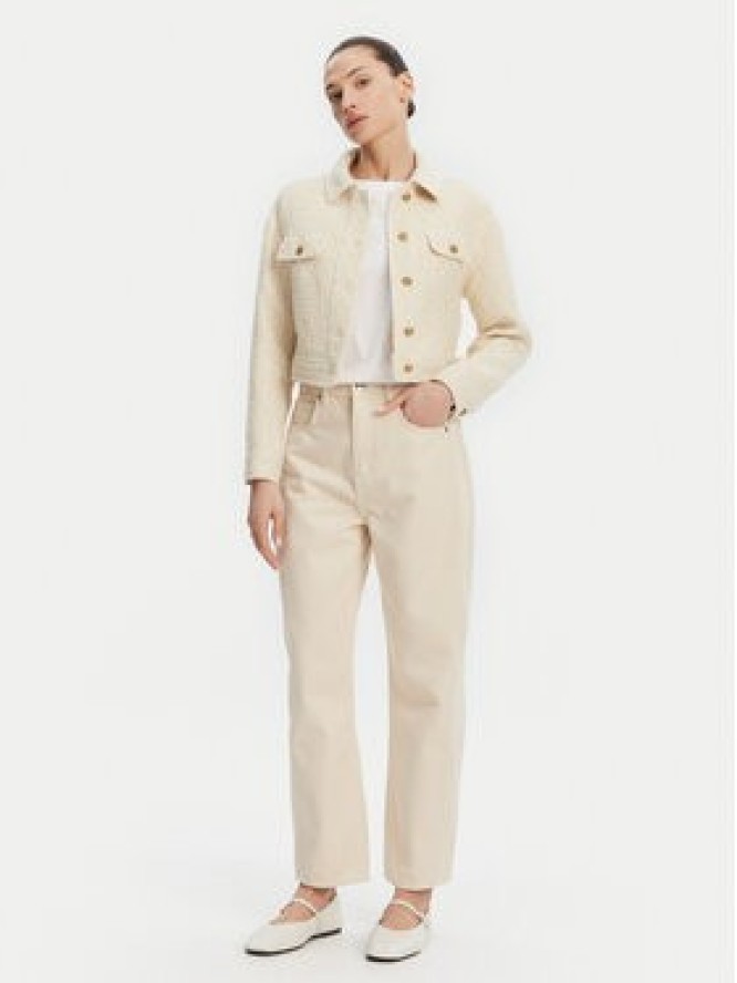 Liu Jo Jeansy WA5430 TS057 Écru Boyfriend Fit