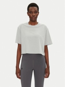 Under Armour T-Shirt Rival 1389721 Szary Loose Fit