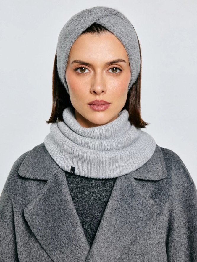 szalik damski szary rosebel 901/ roseline 901/ basila 901