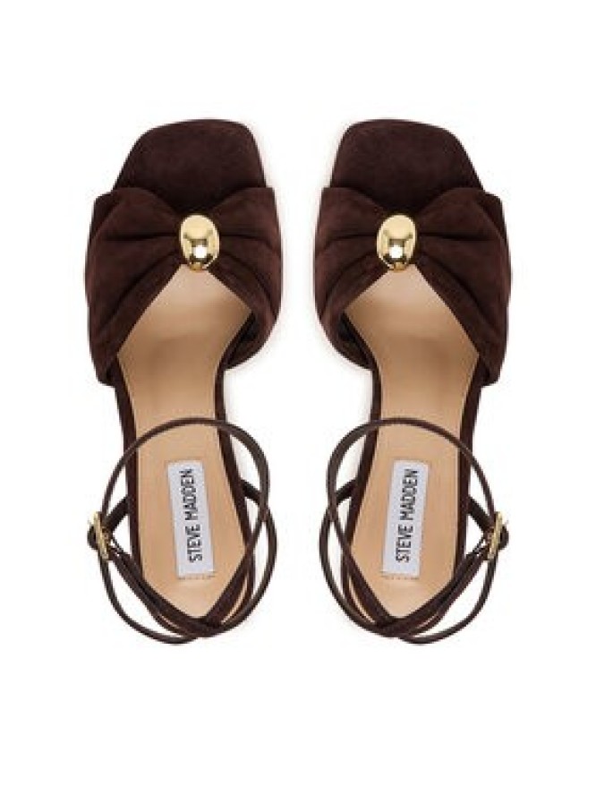 Steve Madden Sandały 11005242 Brązowy ciemny