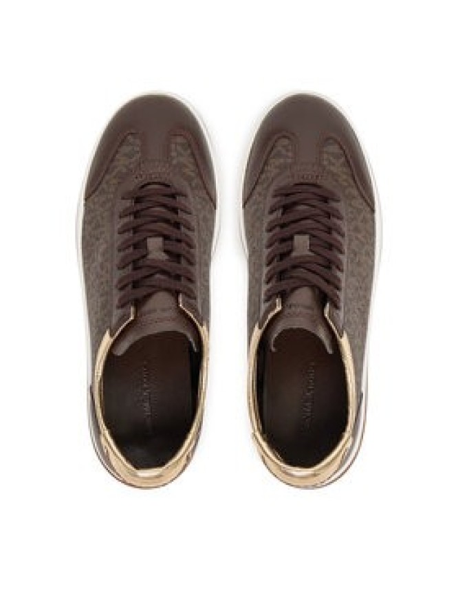 MICHAEL Michael Kors Sneakersy Hayes 43T5HYFS2L Brązowy