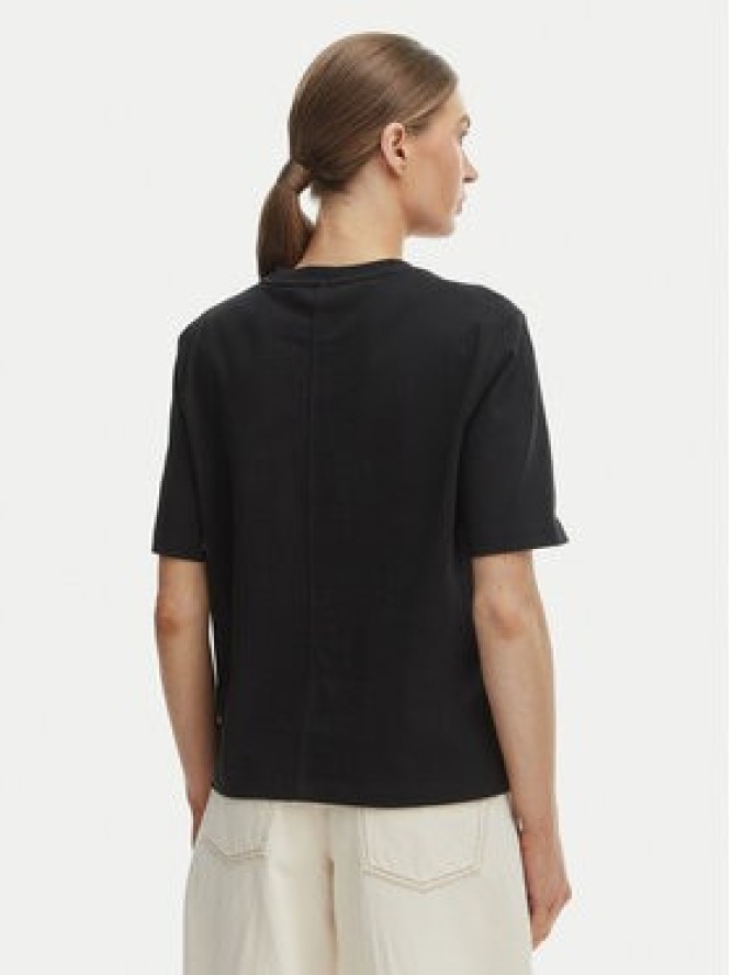 Tommy Hilfiger T-Shirt WW0WW49249 Czarny Relaxed Fit