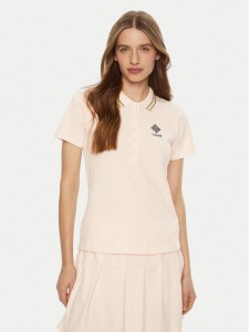 Guess Polo V5RP02 KCOK1 Écru Regular Fit