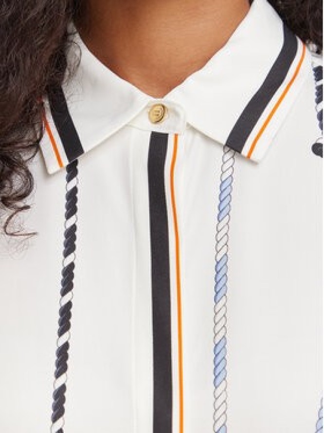 Tommy Hilfiger Koszula WW0WW51138 Biały Regular Fit