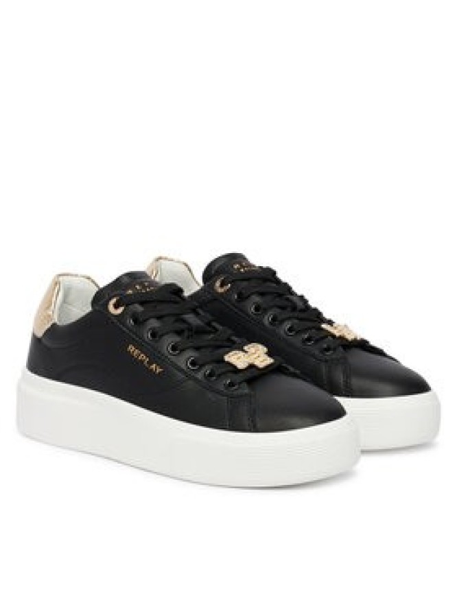 REPLAY Sneakersy GWZ8F .000.C0002L Czarny