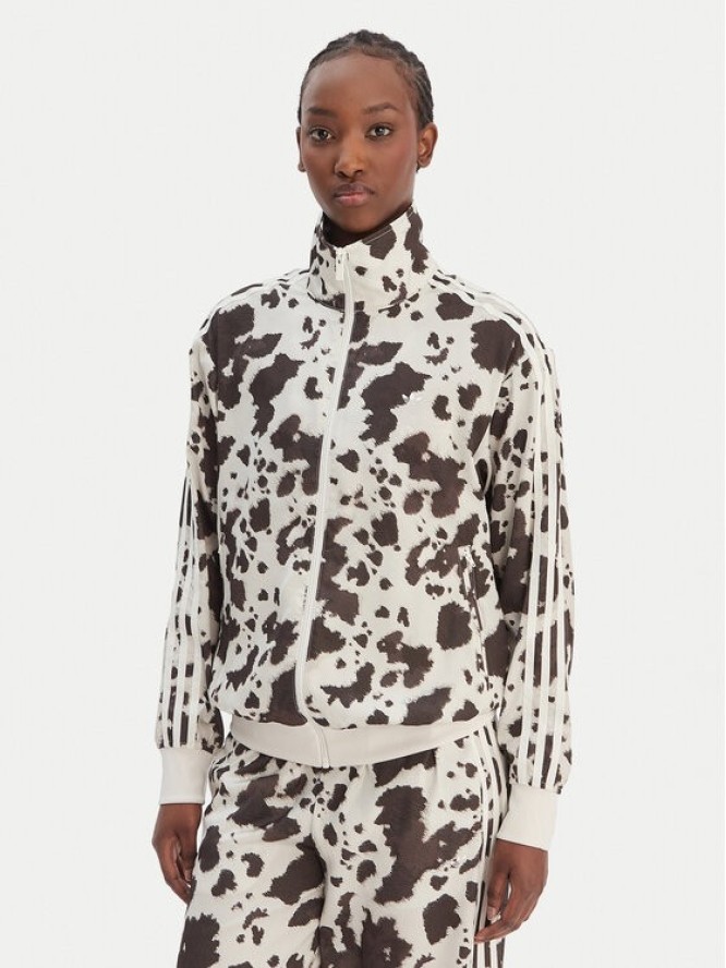 adidas Bluza Satin KA2683 Brązowy Loose Fit