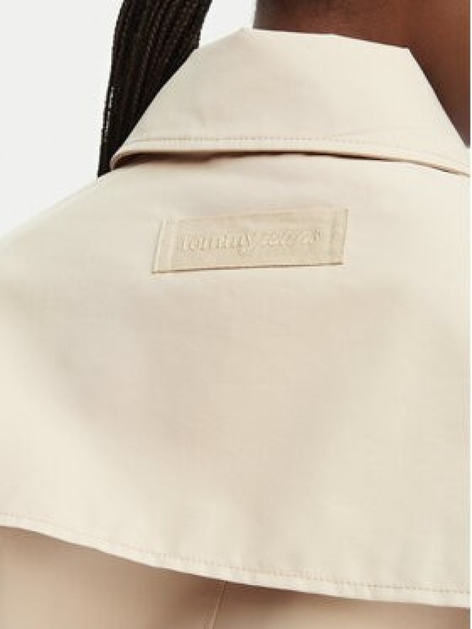 Tommy Jeans Trencz DW0DW22322 Beżowy jasny Relaxed Fit