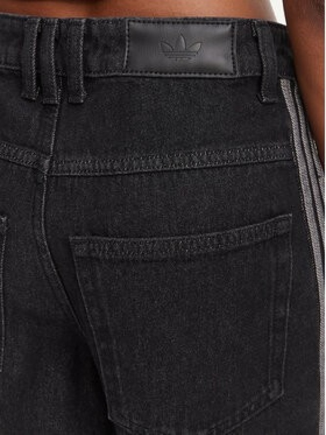 adidas Jeansy KQ6469 Czarny Oversize