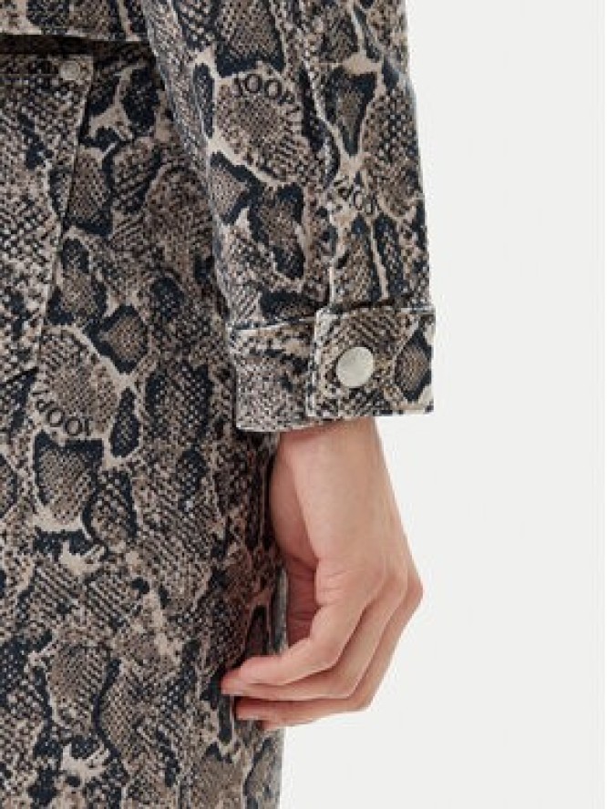 JOOP! Kurtka jeansowa 10019074 30044956 Brązowy Regular Fit