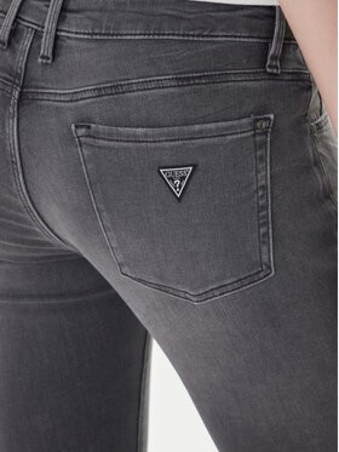Guess Jeansy Annette W2YA99 D4PZ2 Szary Skinny Fit