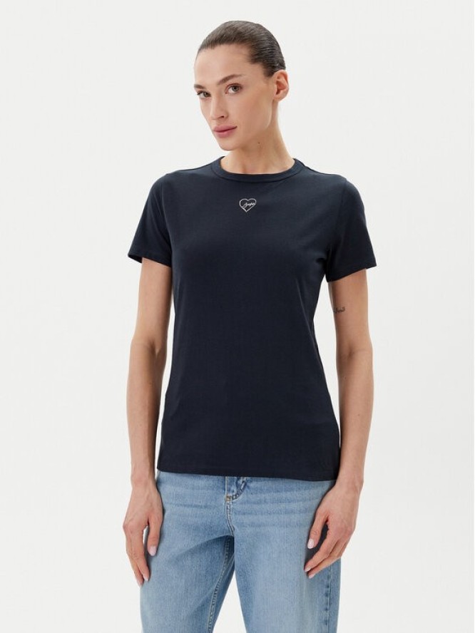 BOSS T-Shirt C_Elogo_21 50540260 Granatowy Slim Fit