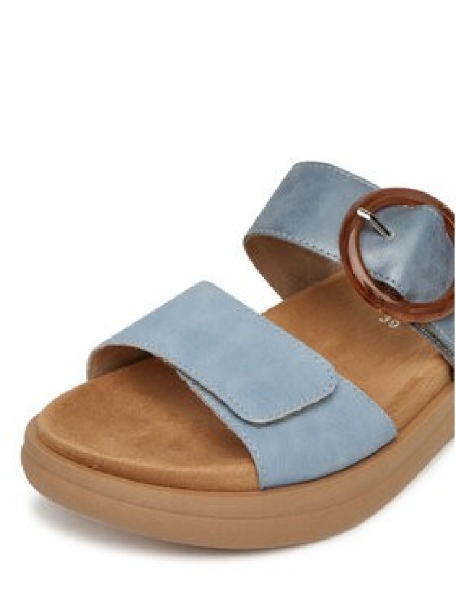 Remonte Klapki D2N51-10 Niebieski