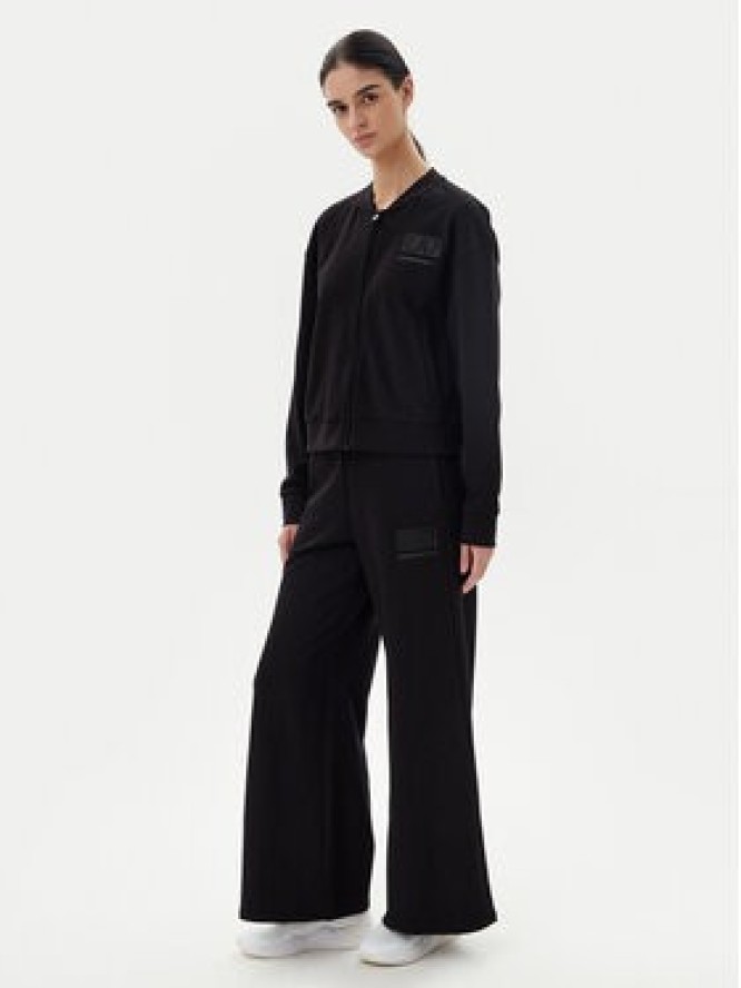 EA7 Emporio Armani Spodnie dresowe 7W000179 AF12473 UC001 Czarny Wide Leg