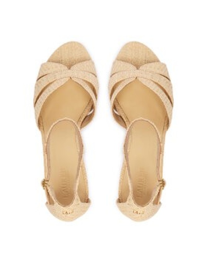 LAUREN RALPH LAUREN Espadryle 802P10424001 Beżowy