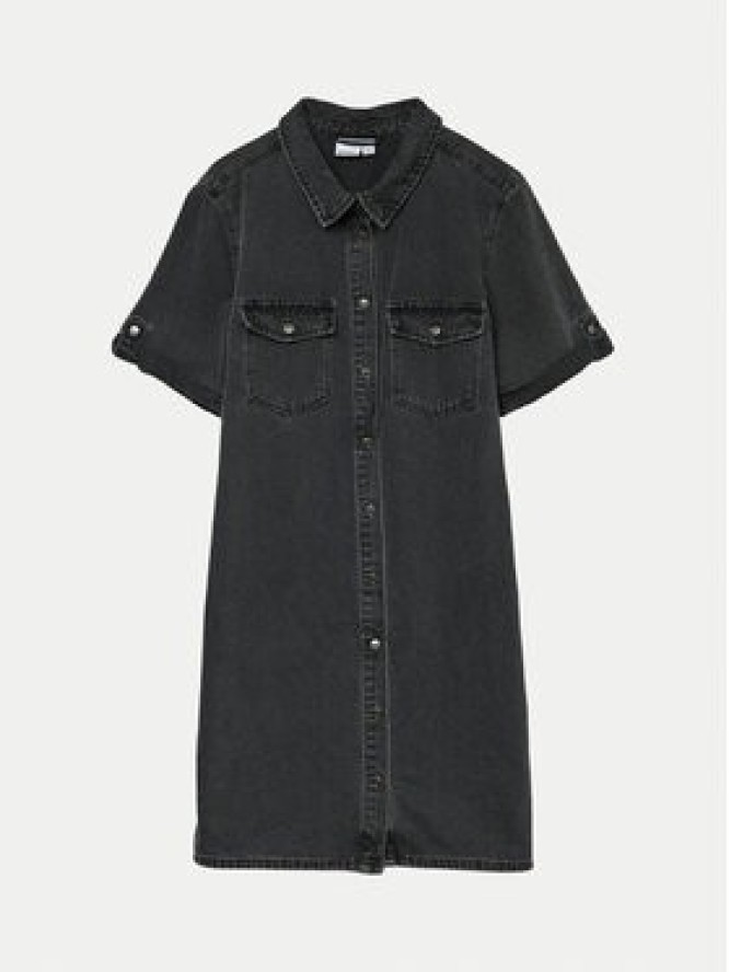 Vero Moda Sukienka jeansowa Jennie 10309665 Czarny Regular Fit