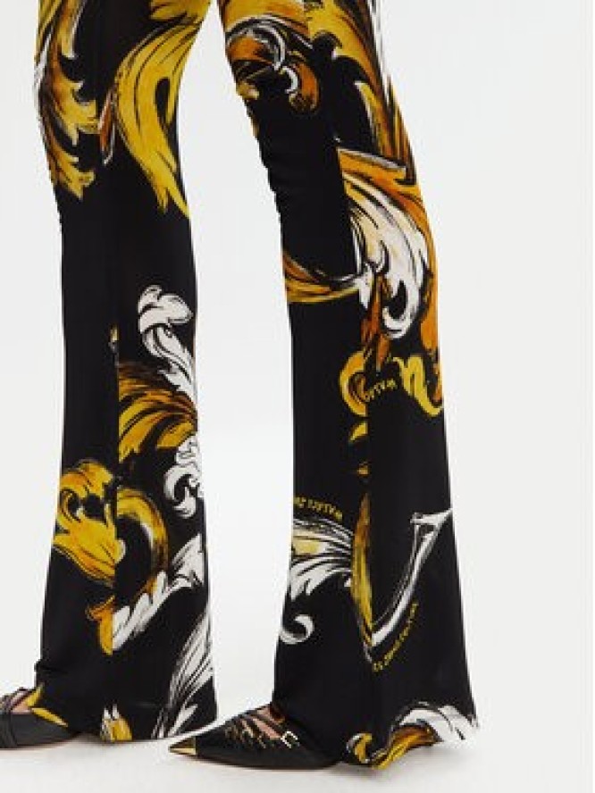 Versace Jeans Couture Spodnie materiałowe 78HAC107 JS471 Czarny Regular Fit