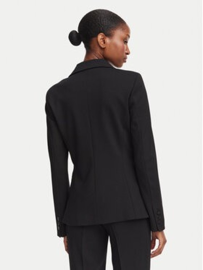 Marella Marynarka Gommoso 2623916034 Czarny Slim Fit