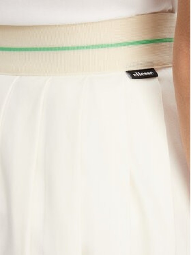 Ellesse Spódnica plisowana SGZ21968904 Écru Regular Fit