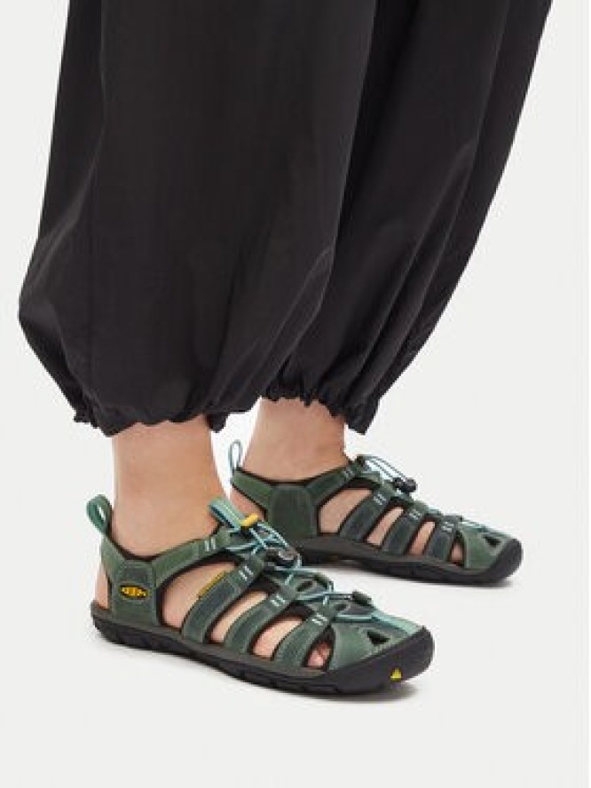 Keen Sandały Clearwather Cnx Leather 1014371 Zielony