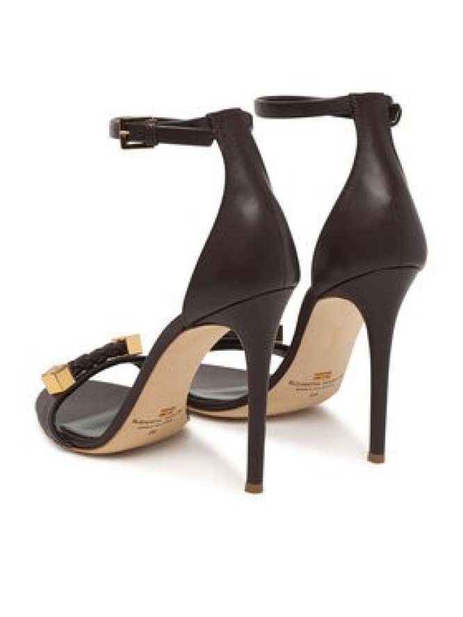 Elisabetta Franchi Sandały SA12L61E2 Brązowy