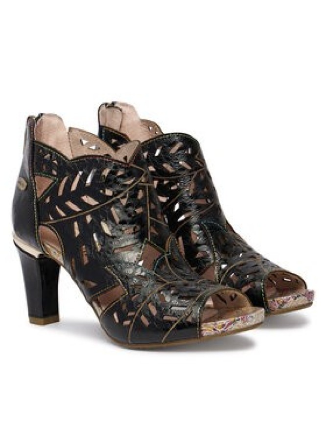 Laura Vita Sandały Albane 48 Czarny