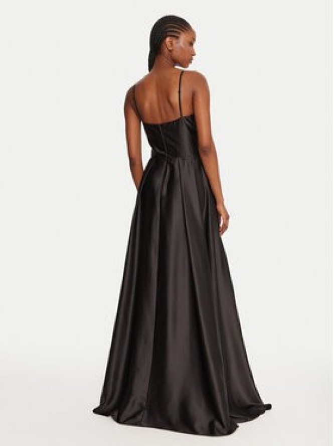 Rinascimento Sukienka wieczorowa CFC0020046002 Czarny Slim Fit