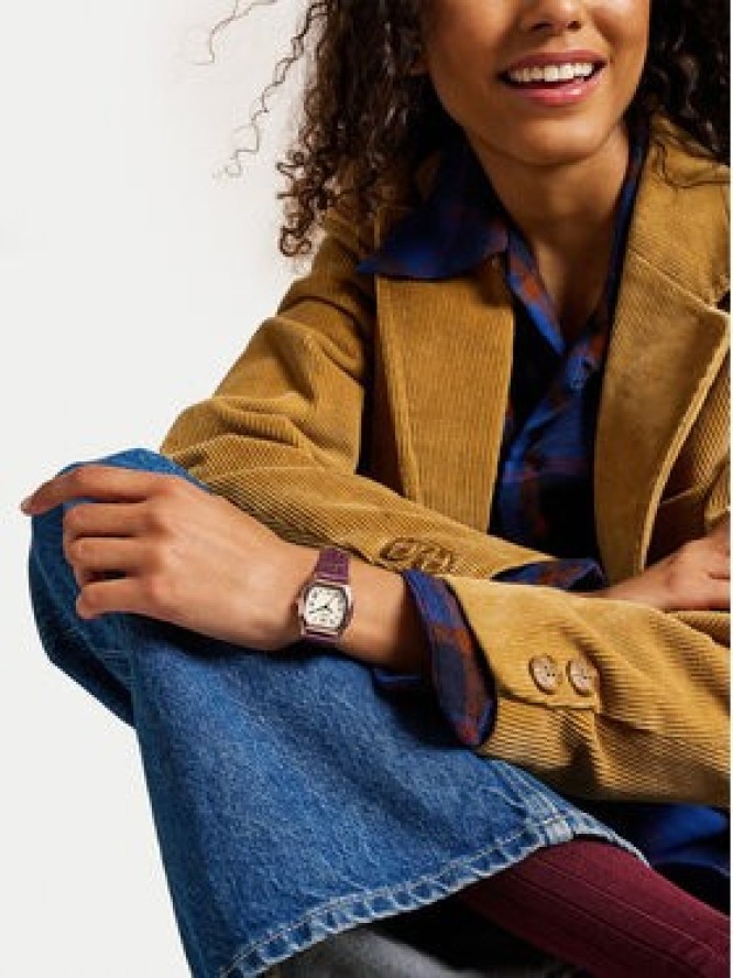 Fossil Zegarek Harlow ES5428 Fioletowy