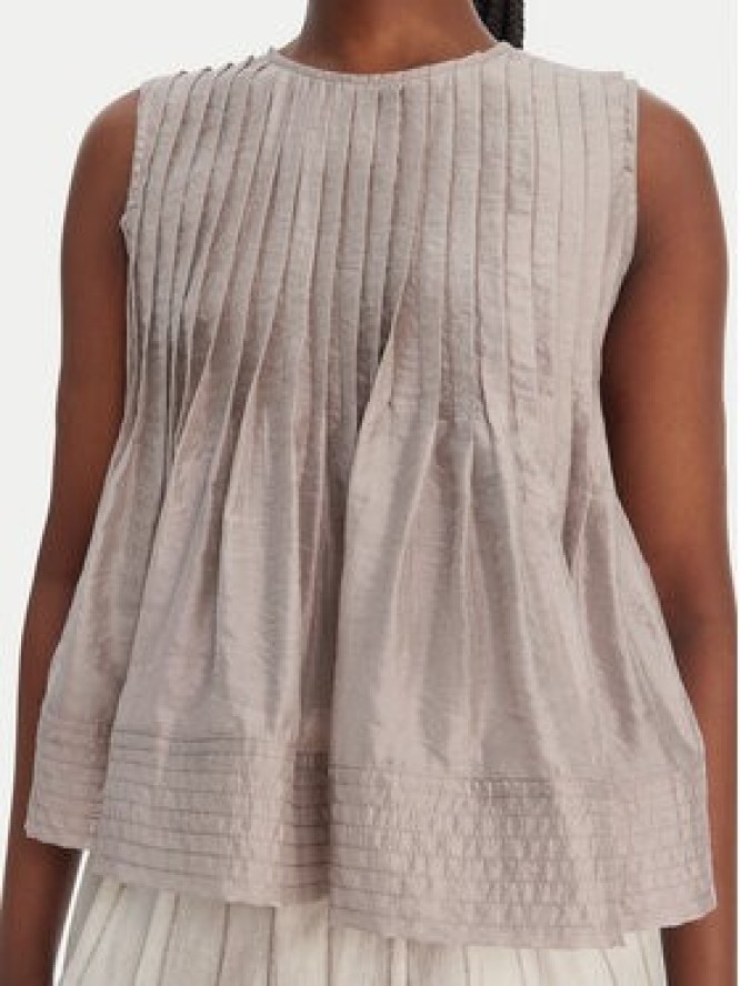 Eleh Bluzka SS260268 Beżowy Regular Fit