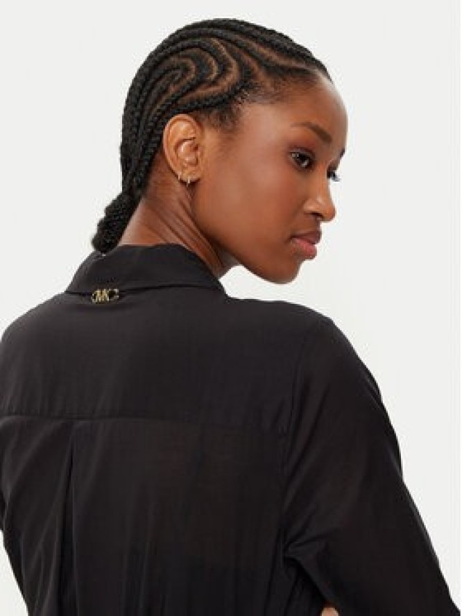 MICHAEL Michael Kors Sukienka koszulowa MR5829W4YJ Czarny Regular Fit