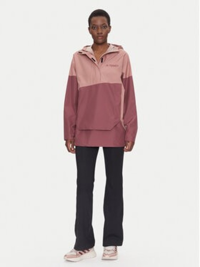 adidas Kurtka outdoor Terrex Xploric 2.5L JD8370 Różowy Loose Fit