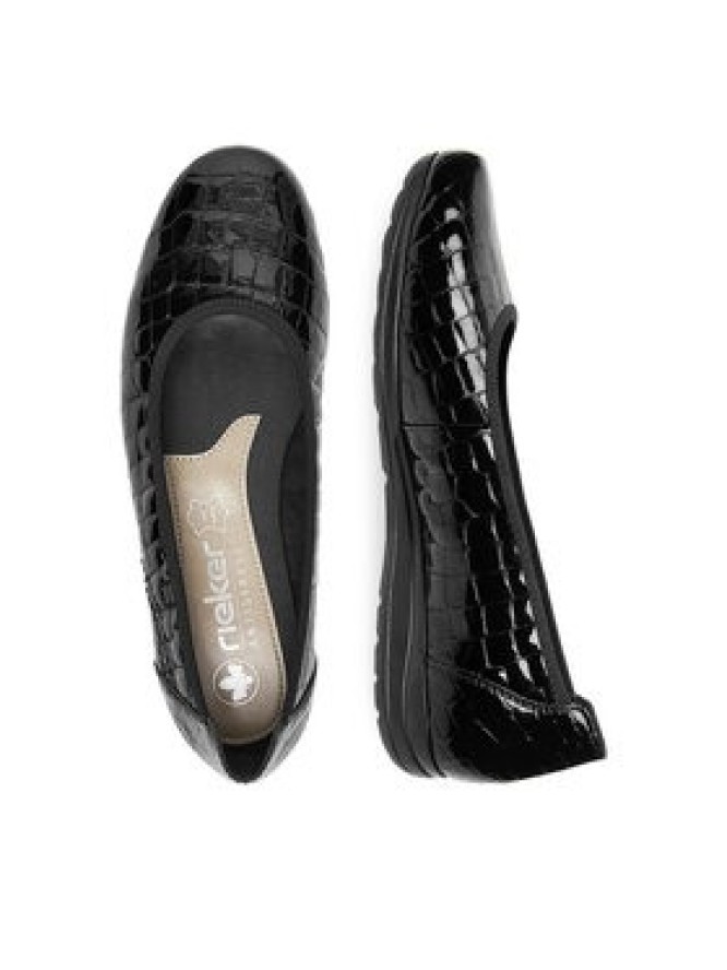 Rieker Półbuty L9350-01 Czarny