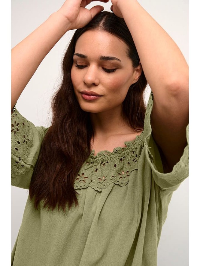 Cream Bluzka w kolorze khaki rozmiar: 38