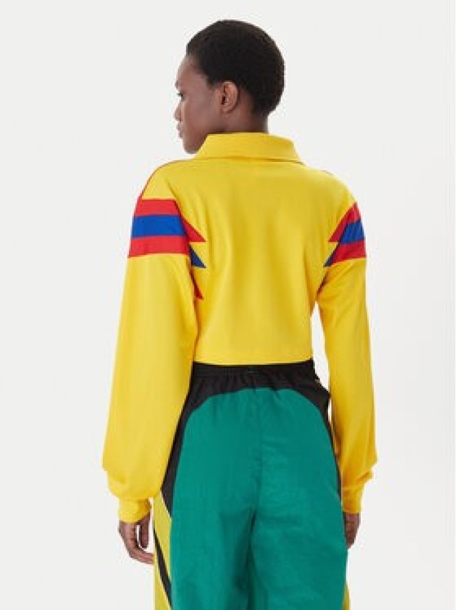 adidas Bluzka Columbia Reconstructed Bringback KE2299 Żółty Regular Fit