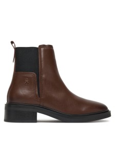 Tommy Hilfiger Sztyblety Minimal FW0FW08978 Brązowy