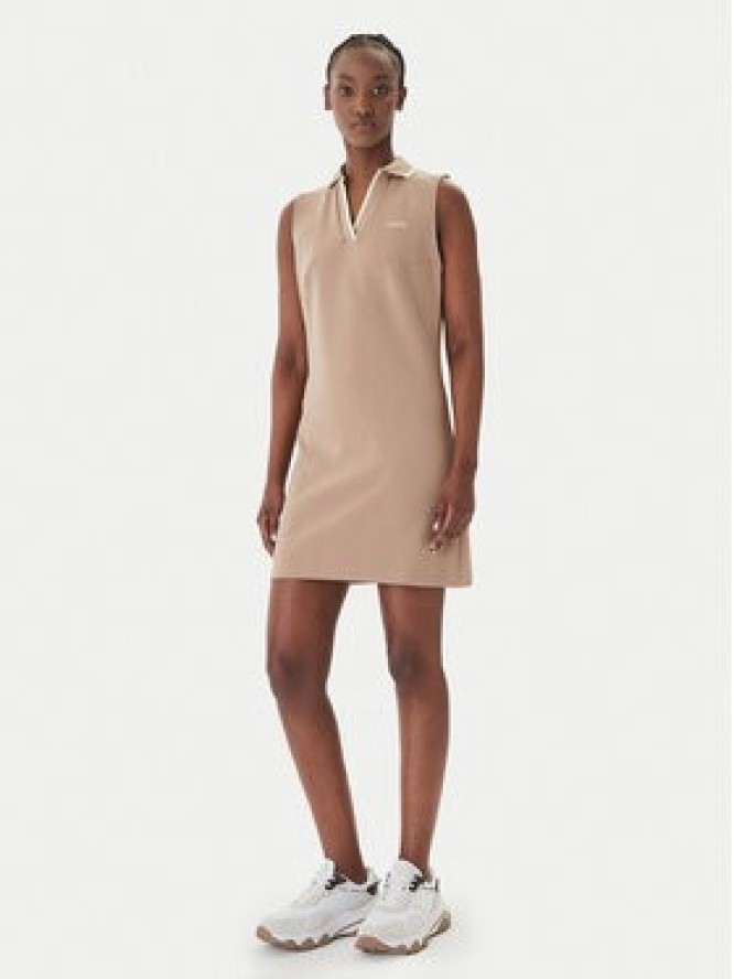 Guess Sukienka codzienna V6GK02 K2928 Beżowy Regular Fit