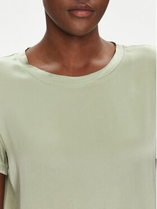 ViCOLO Bluzka TD0007 Zielony Relaxed Fit