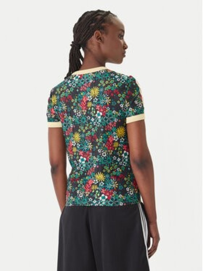 adidas T-Shirt Liberty London 3-Stripes KD5560 Kolorowy Regular Fit