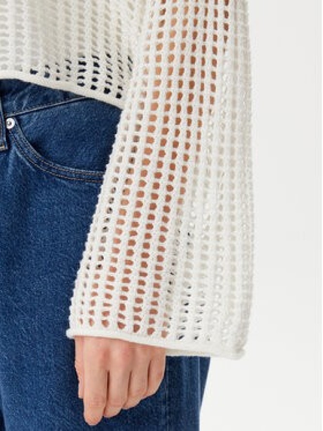 Vans Sweter Mila VN000M9H Écru Loose Fit