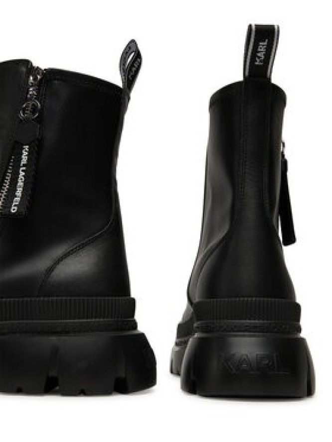 KARL LAGERFELD Botki KL43565 Czarny
