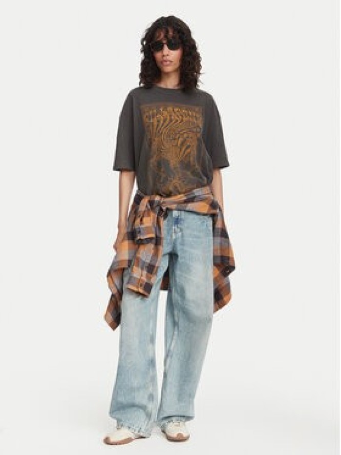 Billabong T-Shirt EBJZT00455 Szary ciemny Regular Fit