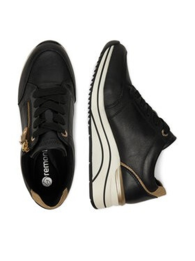 Remonte Sneakersy D0T03-01 Czarny