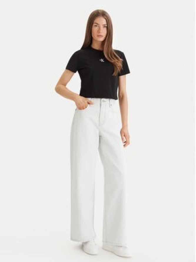 Calvin Klein Jeans T-Shirt LV047AB213 Czarny Regular Fit