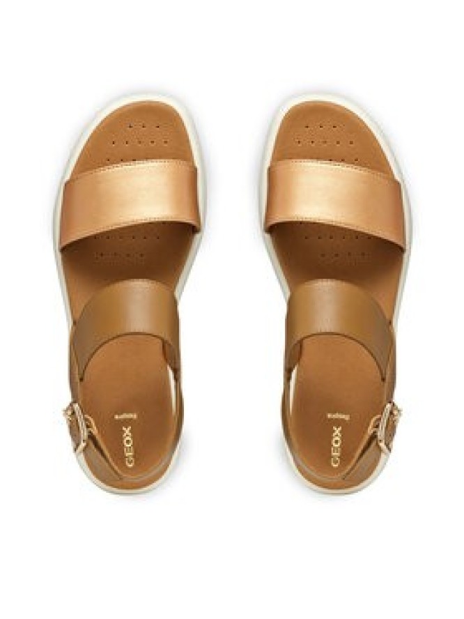 Geox Sandały D Camalei D550NA 0NFBC CB65F Brązowy