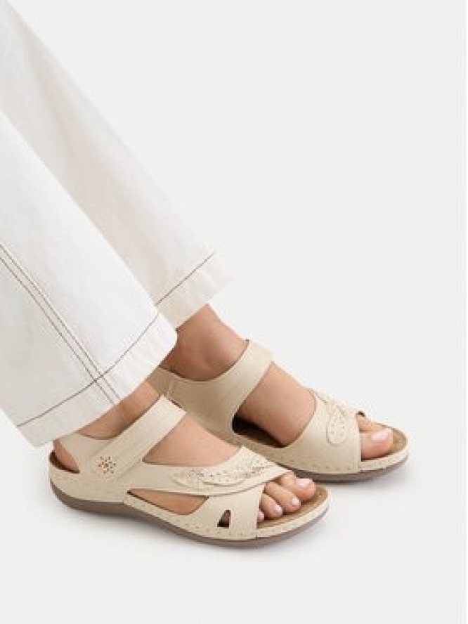 Go Soft Sandały CEO-W80085 Beżowy